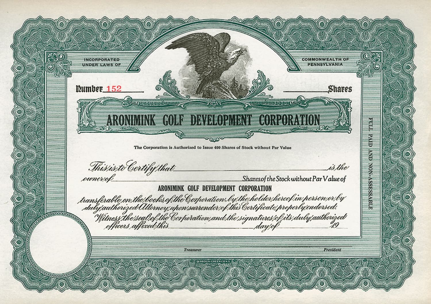 Championship golf course at Aronimink 6